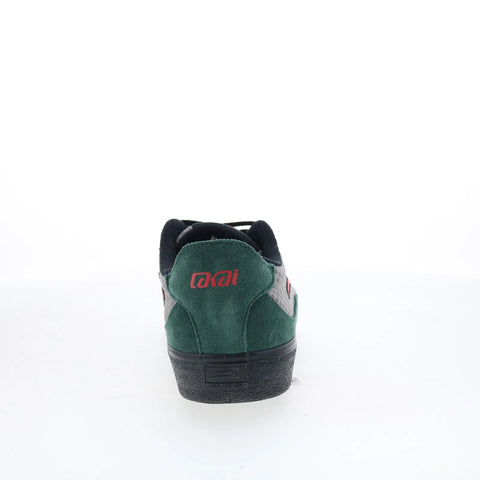 Lakai Essex Mens Green Suede Lace Up Skate Inspired Sneakers Shoes