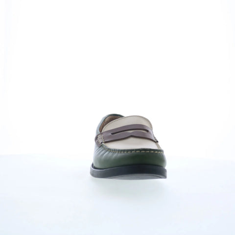 Greats Essex Penny Loafer Mens Green Loafers & Slip Ons Penny Shoes