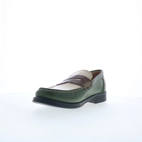 Greats Essex Penny Loafer Mens Green Loafers & Slip Ons Penny Shoes