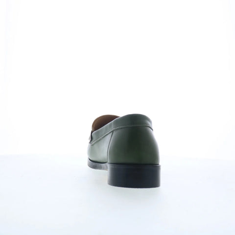 Greats Essex Penny Loafer Mens Green Loafers & Slip Ons Penny Shoes