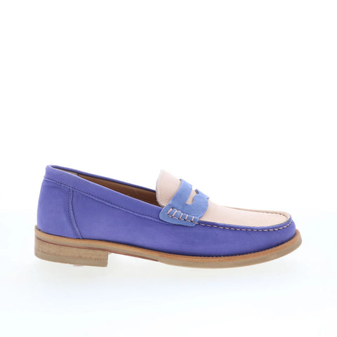 Greats Essex Penny Loafer Mens Blue Loafers & Slip Ons Casual Shoes