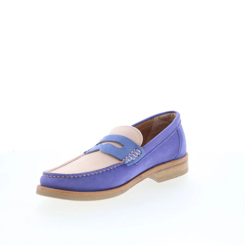 Greats Essex Penny Loafer Mens Blue Loafers & Slip Ons Casual Shoes