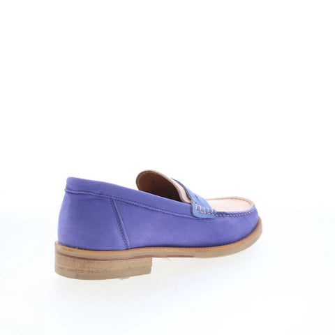 Greats Essex Penny Loafer Mens Blue Loafers & Slip Ons Casual Shoes