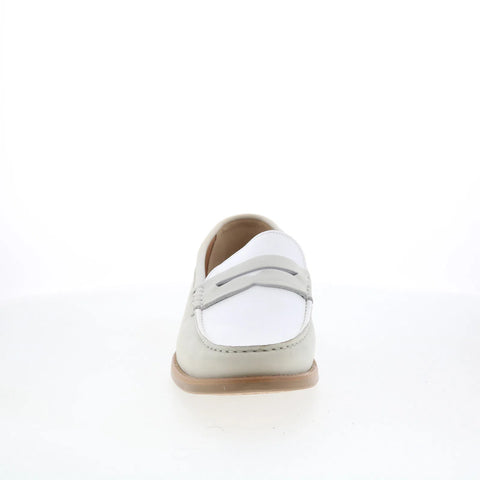 Greats Essex Penny Loafer Mens Beige Loafers & Slip Ons Penny Shoes