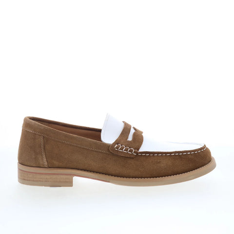 Greats Essex Penny Loafer Mens Brown Loafers & Slip Ons Penny Shoes