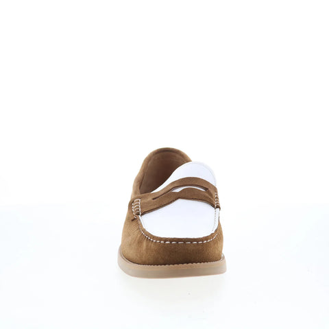 Greats Essex Penny Loafer Mens Brown Loafers & Slip Ons Penny Shoes