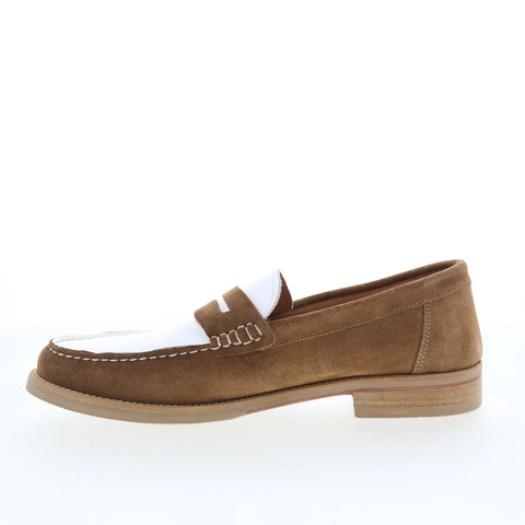 Greats Essex Penny Loafer Mens Brown Loafers & Slip Ons Penny Shoes