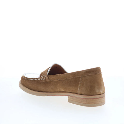 Greats Essex Penny Loafer Mens Brown Loafers & Slip Ons Penny Shoes