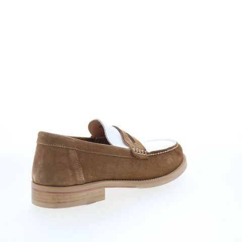 Greats Essex Penny Loafer Mens Brown Loafers & Slip Ons Penny Shoes
