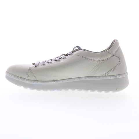 Softinos Essy ESSY672SOF-002 Womens Gray Leather Lifestyle Sneakers Shoes