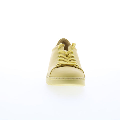 Softinos Essy ESSY672SOF-005 Womens Yellow Leather Lifestyle Sneakers Shoes