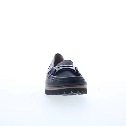 Hush Puppies Estrela H509339 Womens Black Loafers & Slip Ons Penny Shoes