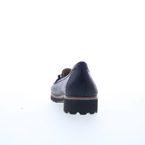 Hush Puppies Estrela H509339 Womens Black Loafers & Slip Ons Penny Shoes