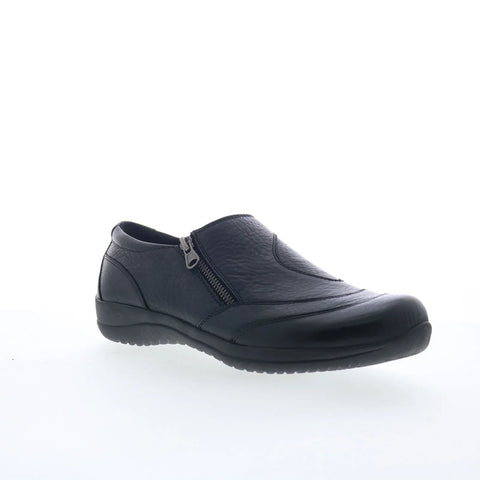 Earth Farraday FARRADAY Womens Black Wide Loafers & Slip Ons Casual Shoes