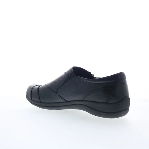 Earth Farraday FARRADAY Womens Black Wide Loafers & Slip Ons Casual Shoes