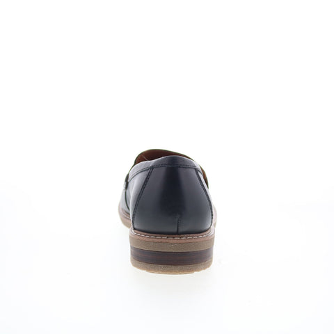 Earth Javas ETJAVAS Womens Brown Leather Loafers & Slip Ons Penny Shoes