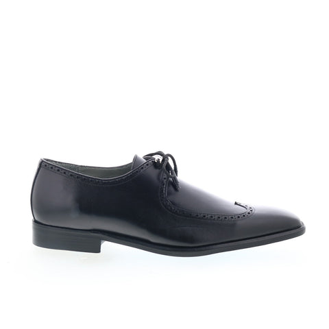 Studio Belvedere Etore Mens Black Oxfords & Lace Ups Wingtip & Brogue Shoes