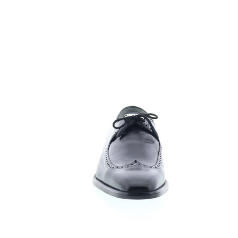 Studio Belvedere Etore Mens Black Oxfords & Lace Ups Wingtip & Brogue Shoes