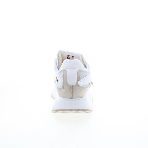 A.S. 98 Evander Womens White Synthetic Lace Up Lifestyle Sneakers Shoes