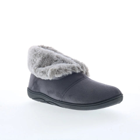 Ciabatta Eve EVE Mens Gray Wide Suede Slip On Loafer Slippers Shoes