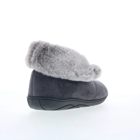 Ciabatta Eve EVE Mens Gray Wide Suede Slip On Loafer Slippers Shoes