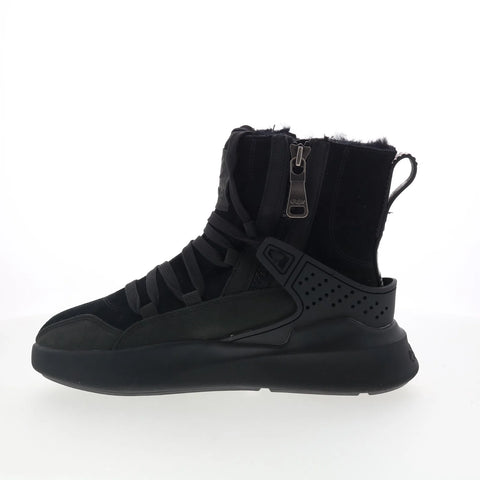 Pajar Exo Light 58744 Womens Black Suede Zipper Ankle & Booties Boots