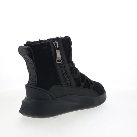 Pajar Exo Light 58744 Womens Black Suede Zipper Ankle & Booties Boots