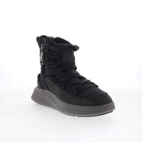 Pajar Exo Light 57617 Womens Black Canvas Zipper Casual Dress Boots