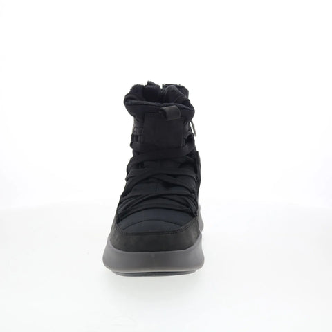 Pajar Exo Light 57617 Womens Black Canvas Zipper Casual Dress Boots