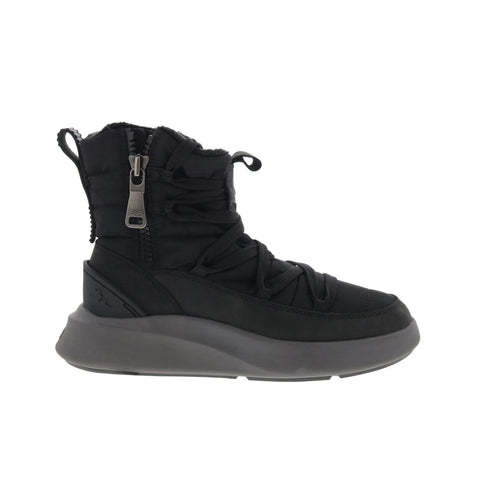 Pajar Exo Light 57617 Womens Black Canvas Zipper Casual Dress Boots
