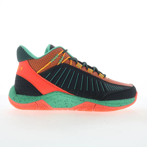 AND1 Explosive T AD90190MBOF Mens Black Synthetic Athletic Basketball Shoes