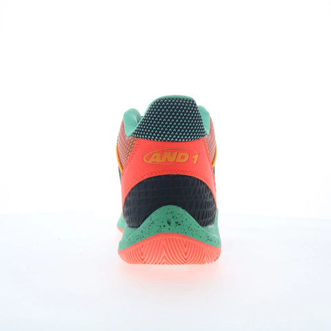 AND1 Explosive T AD90190MBOF Mens Black Synthetic Athletic Basketball Shoes