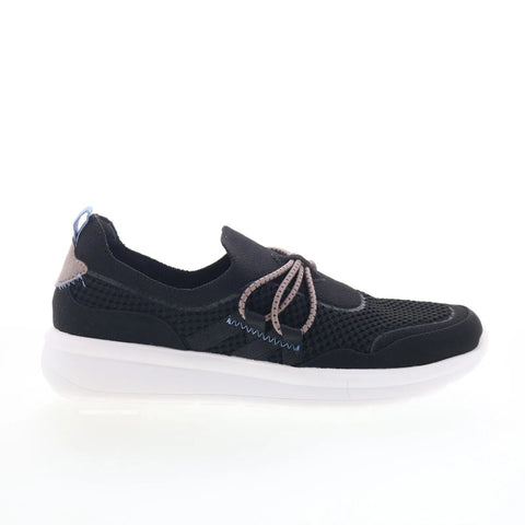 Clarks Ezera Run 26168916 Womens Black Synthetic Lifestyle Sneakers Shoes