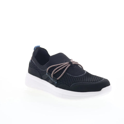 Clarks Ezera Run 26168916 Womens Black Synthetic Lifestyle Sneakers Shoes