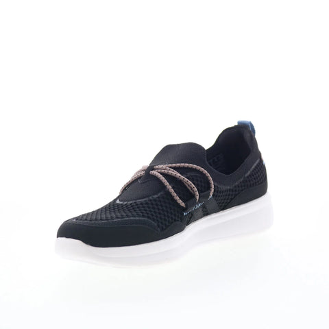 Clarks Ezera Run 26168916 Womens Black Synthetic Lifestyle Sneakers Shoes