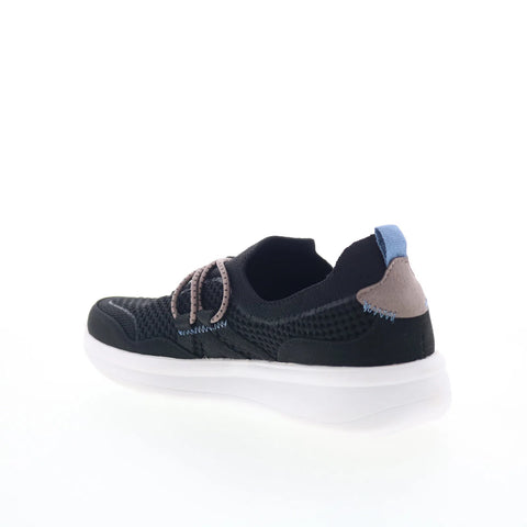 Clarks Ezera Run 26168916 Womens Black Synthetic Lifestyle Sneakers Shoes