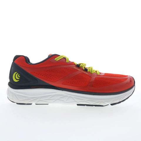 Topo F20 Phantom Mens Red Mesh Lace Up Athletic Running Shoes