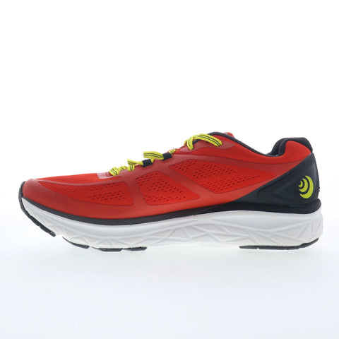 Topo F20 Phantom Mens Red Mesh Lace Up Athletic Running Shoes