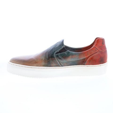 Bed Stu Hermione F319001 Womens Brown Leather Lifestyle Sneakers Shoes