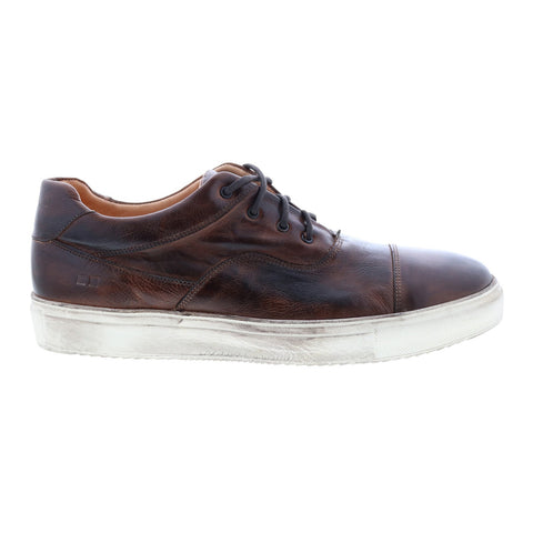 Bed Stu Holly F319002 Womens Brown Leather Lace Up Lifestyle Sneakers Shoes