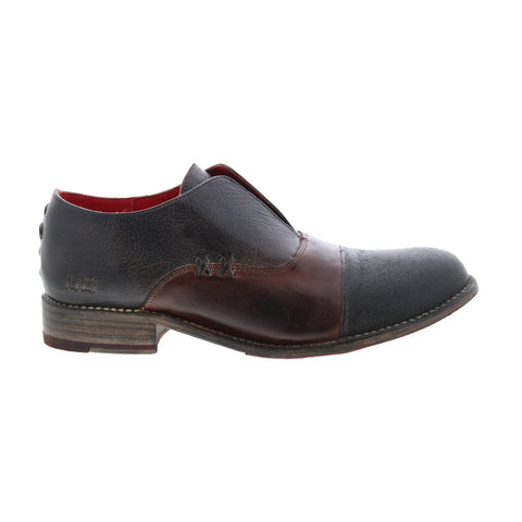 Bed Stu Garden M F321114 Womens Black Leather Slip On Loafer Flats Shoes