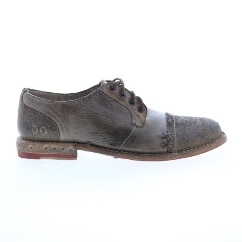 Bed Stu Plio F321149 Womens Brown Leather Oxfords & Lace Ups Casual Shoes