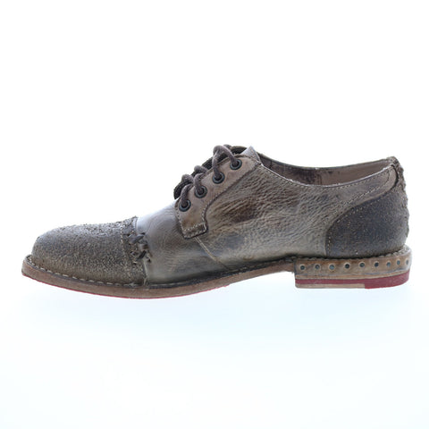 Bed Stu Plio F321149 Womens Brown Leather Oxfords & Lace Ups Casual Shoes