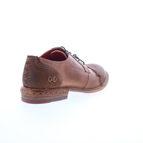 Bed Stu Plio F321149 Womens Brown Leather Lace Up Oxford Flats Shoes