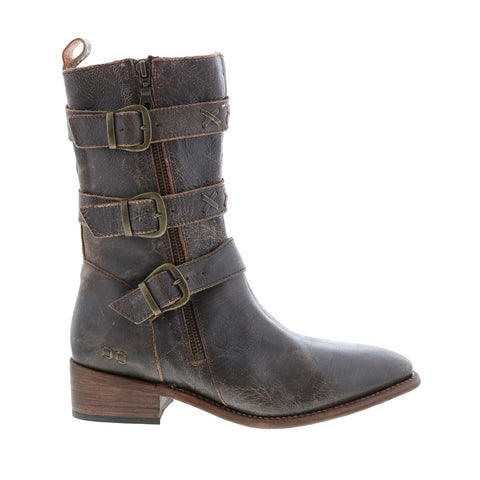 Bed Stu Blanchett F328003 Womens Brown Leather Casual Dress Boots