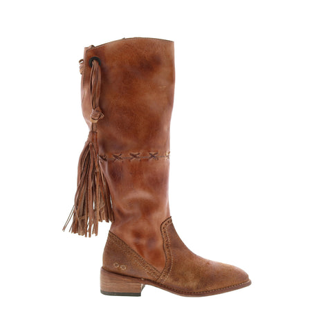 Bed Stu Eloise F328007 Womens Brown Leather Zipper Knee High Boots