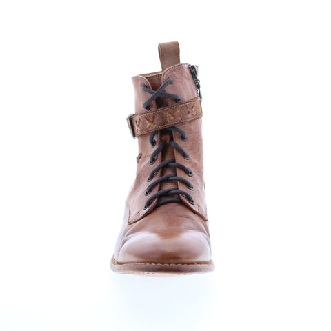 Bed Stu Era F328009 Womens Brown Leather Lace Up Casual Dress Boots