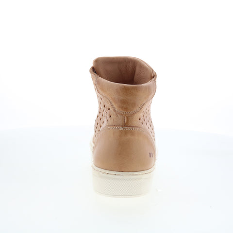 Bed Stu Lirica F328026 Womens Beige Leather Lace Up Lifestyle Sneakers Shoes