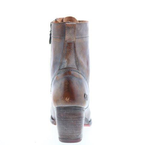 Bed Stu Judgement F385001 Womens Brown Leather Lace Up Casual Dress Boots