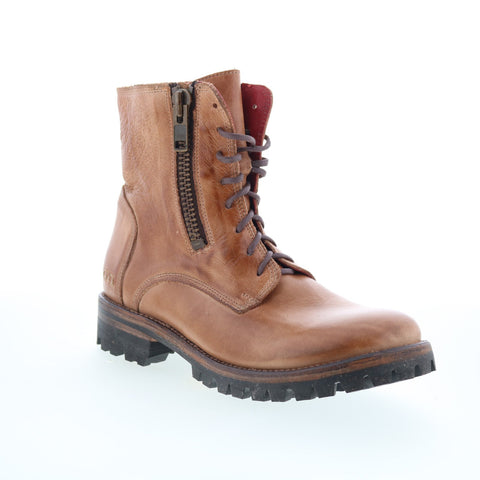 Bed Stu Tactic Trek F393029 Womens Brown Leather Lace Up Casual Dress Boots